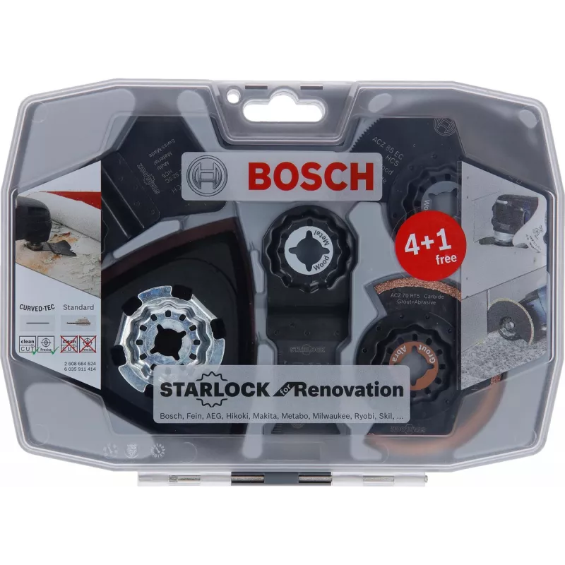 Bosch 2 608 664 624 Acessório multifunções Conjunto de lâminas