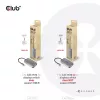 Adaptador ativo CLUB3D USB3.2 Gen1 Type-C para Dual Link DVI-D HDCP OFF M/F para Apple Cinema Displays