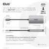 Adaptador ativo CLUB3D USB3.2 Gen1 Type-C para Dual Link DVI-D HDCP OFF M/F para Apple Cinema Displays
