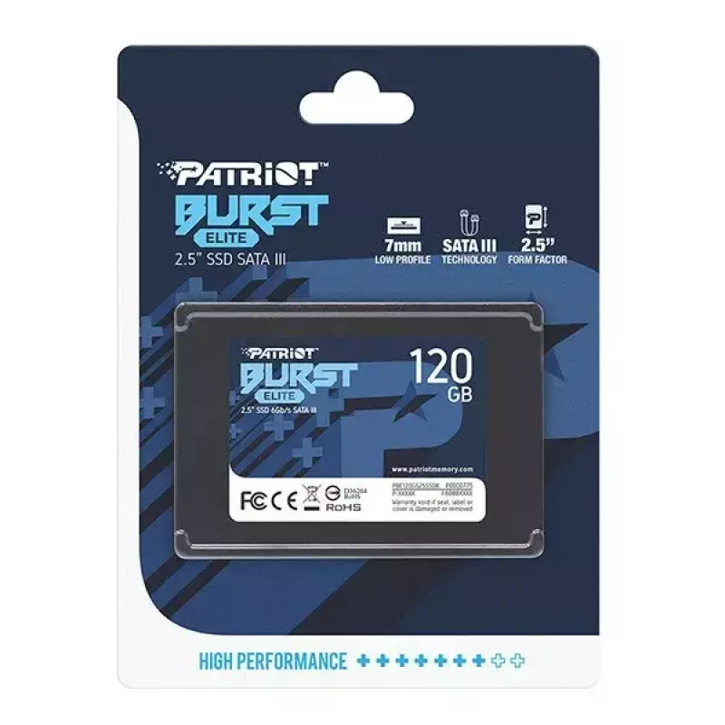 Unidade SSD 120 GB Burst Elite 450/320 MB/s SATA III 2.5