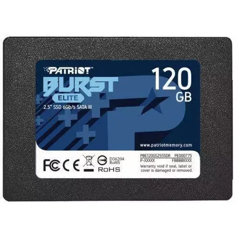 Unidade SSD 120 GB Burst Elite 450/320 MB/s SATA III 2.5