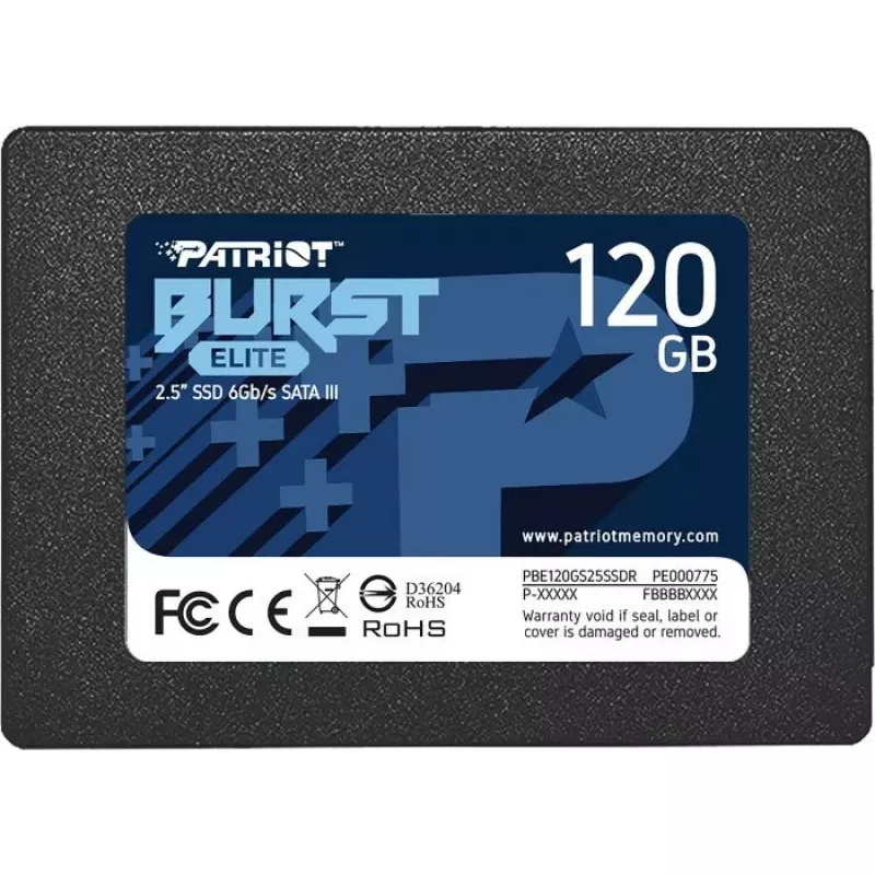 Unidade SSD 120 GB Burst Elite 450/320 MB/s SATA III 2.5