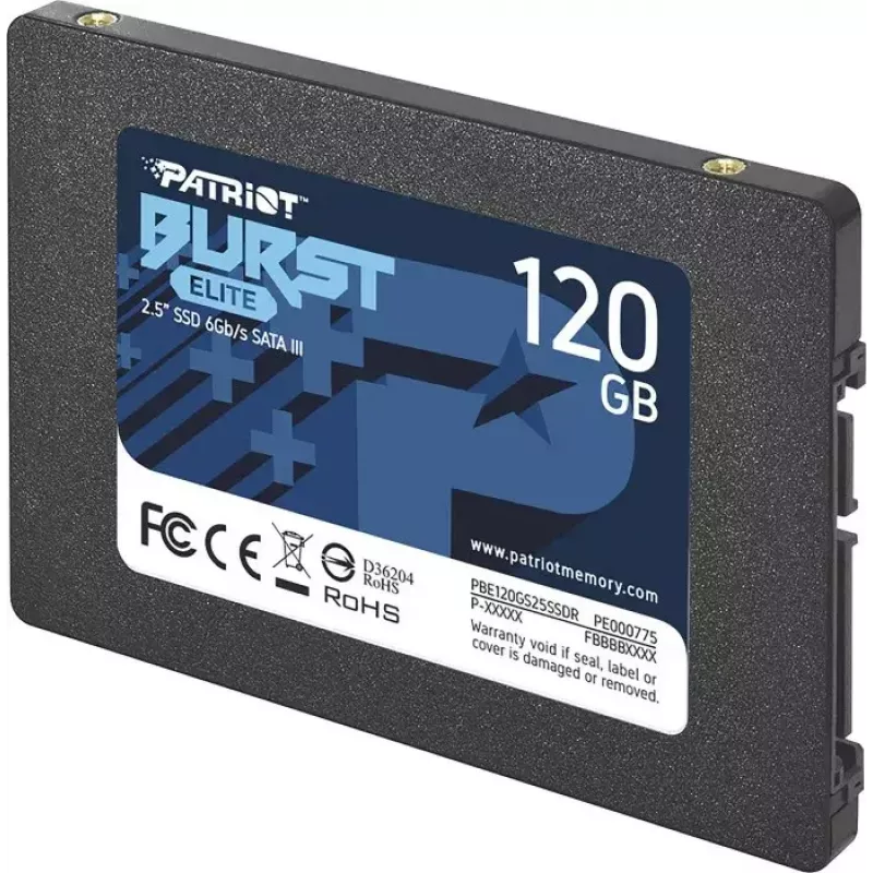 Unidade SSD 120 GB Burst Elite 450/320 MB/s SATA III 2.5