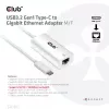 Adaptador USB3.2 Gen1 Type-C para Gigabit Ethernet CLUB3D CAC-1519