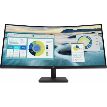 Monitor HP P34hc G4 34 polegadas Wide Quad HD LCD 3440 x 1440