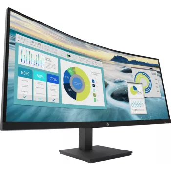 Monitor HP P34hc G4 34 polegadas Wide Quad HD LCD 3440 x 1440