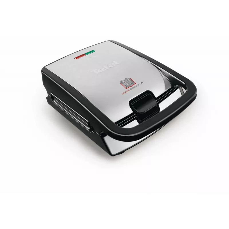 Sanduicheira Tefal SW854D 700 W preto, aço inoxidável