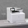 HP LaserJet Enterprise MFP M480f cor, laser, impressão a cores, 600 x 600 DPI, A4, impressão direta, branco, preto
