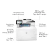 HP LaserJet Enterprise MFP M480f cor, laser, impressão a cores, 600 x 600 DPI, A4, impressão direta, branco, preto