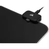 Tapete de rato gaming CORSAIR MM700 RGB — 930×400 mm, 4 mm de espessura, base de borracha, retroiluminação LED alimentada por USB, preto
