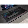 Tapete de rato gaming CORSAIR MM700 RGB — 930×400 mm, 4 mm de espessura, base de borracha, retroiluminação LED alimentada por USB, preto
