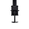 Braço para dois monitores Trust GXT 1120 Mara 81.3 cm (32 polegadas) secretária preto