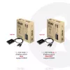 Club 3D CAC-1010-A adaptador ativo de DisplayPort para Dual Link DVI-D, DisplayPort 1.2a, alimentado por USB, HDCP OFF, 0,6 m, preto