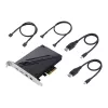 Placa/adaptador de interface ASUS ThunderboltEX 4 interno Mini DisplayPort, PCIe, Thunderbolt, USB 2.0, USB 3.2 Gen 2 (3.1 Gen 2)