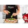 Máquina de pizza Ariete 0909/10 1200 W preto vermelho 1 pizza 33 cm