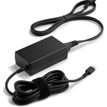 Fonte de alimentação HP 65W USB-C LC, portátil, interior, 65 W, AC-to-DC, HP, Business