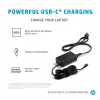 Fonte de alimentação HP 65W USB-C LC, portátil, interior, 65 W, AC-to-DC, HP, Business