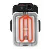 Tefal Oleoclean Pro Inox & Design FR8040 Single 3,5 l 2300 W preto, aço inoxidável