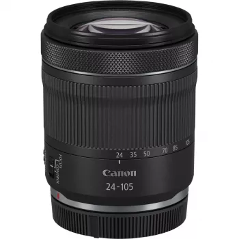Canon EOS RP + RF 24-105mm F4-7.1 IS STM kit de câmara sem espelho, 26,2 MP CMOS full-frame, 4K, Wi-Fi, Bluetooth, preto