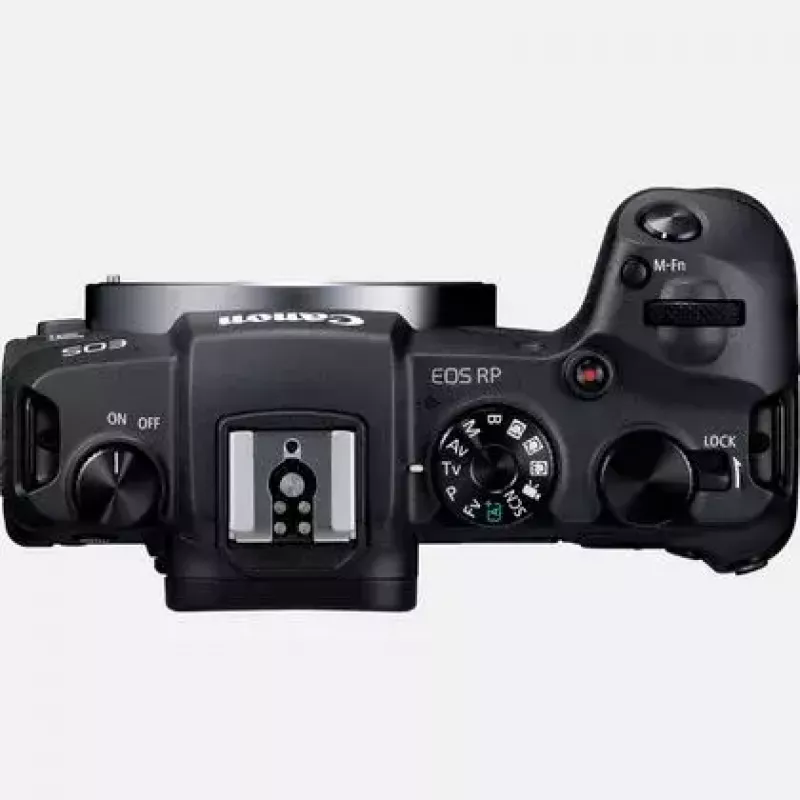 Canon EOS RP + RF 24-105mm F4-7.1 IS STM kit de câmara sem espelho, 26,2 MP CMOS full-frame, 4K, Wi-Fi, Bluetooth, preto