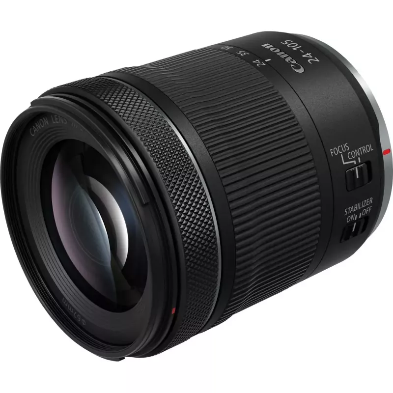 Canon EOS RP + RF 24-105mm F4-7.1 IS STM kit de câmara sem espelho, 26,2 MP CMOS full-frame, 4K, Wi-Fi, Bluetooth, preto