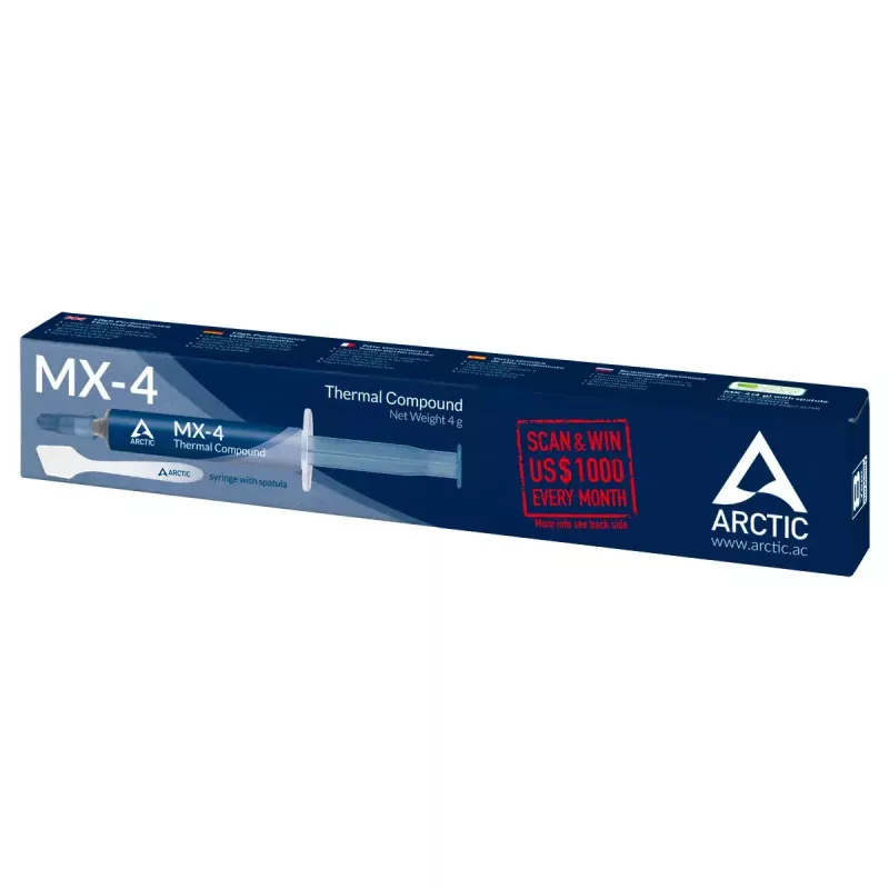 ARCTIC MX-4 pasta térmica de alto rendimento