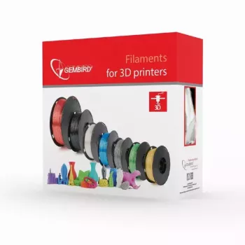 Filamento GEMBIRD PLA-PLUS, laranja, 1.75 mm, 1 kg