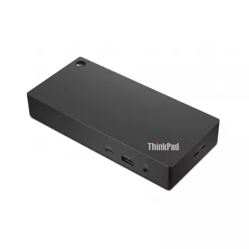 Dock Lenovo ThinkPad Universal USB-C com fios USB 3.2 Gen 1 (3.1 Gen 1) Type-C preto