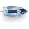 Ferro de engomar a vapor Philips DST5030/20 — 2400W, depósito 0,32 L, base SteamGlide Plus, 45 g/min vapor contínuo, 180 g/min golpe de vapor, azul