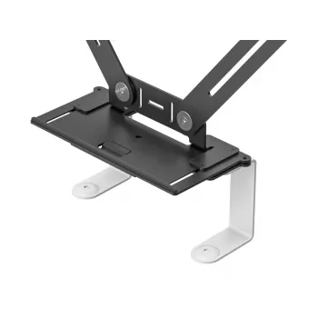 Suporte de monitor Logitech TV Mount for Video Bars preto compatível com VESA