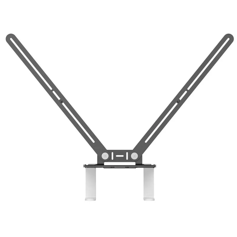 Suporte de monitor Logitech TV Mount for Video Bars preto compatível com VESA