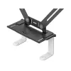 Suporte de monitor Logitech TV Mount for Video Bars preto compatível com VESA