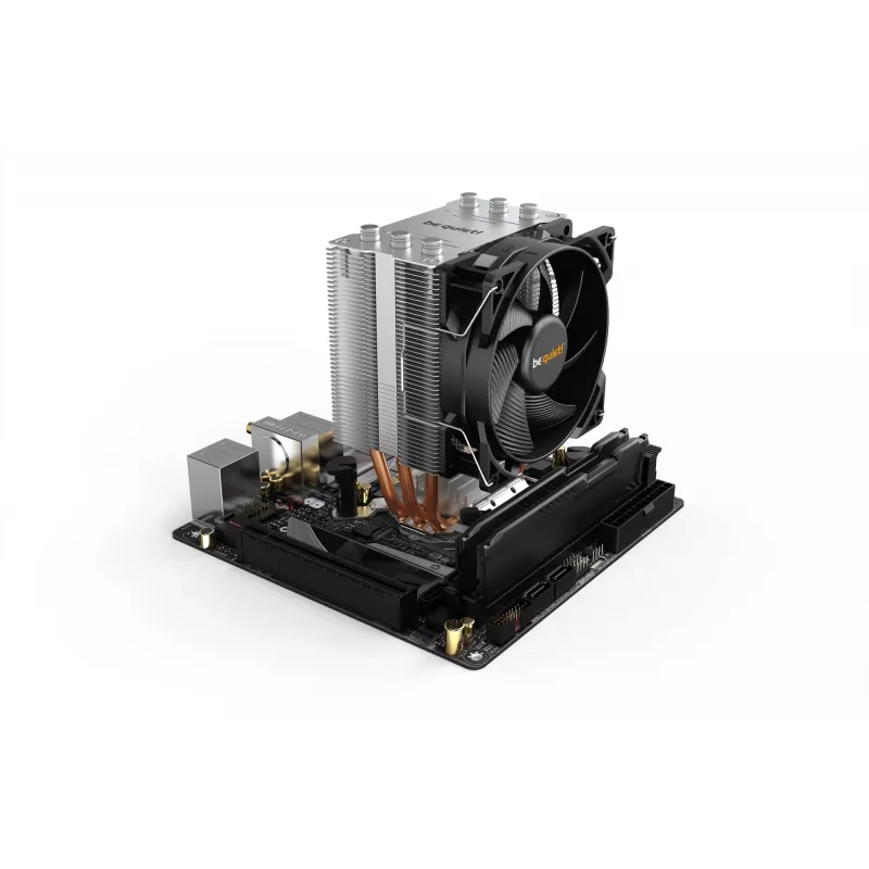 Cooler de CPU be quiet! PURE ROCK SLIM 2 9,2 cm prata 1 unidade