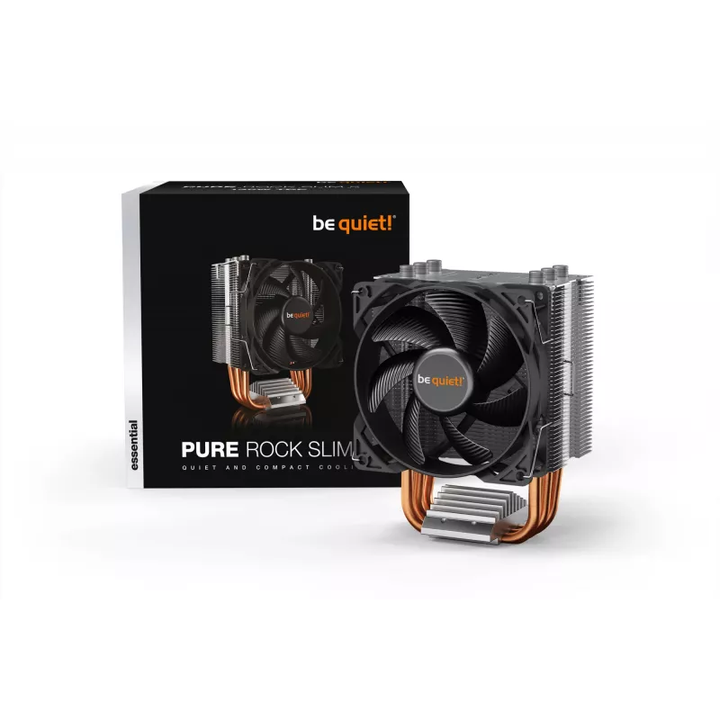 Cooler de CPU be quiet! PURE ROCK SLIM 2 9,2 cm prata 1 unidade