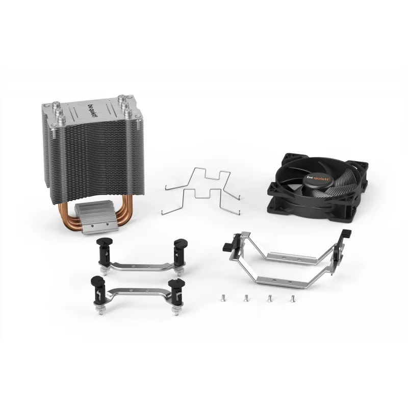Cooler de CPU be quiet! PURE ROCK SLIM 2 9,2 cm prata 1 unidade