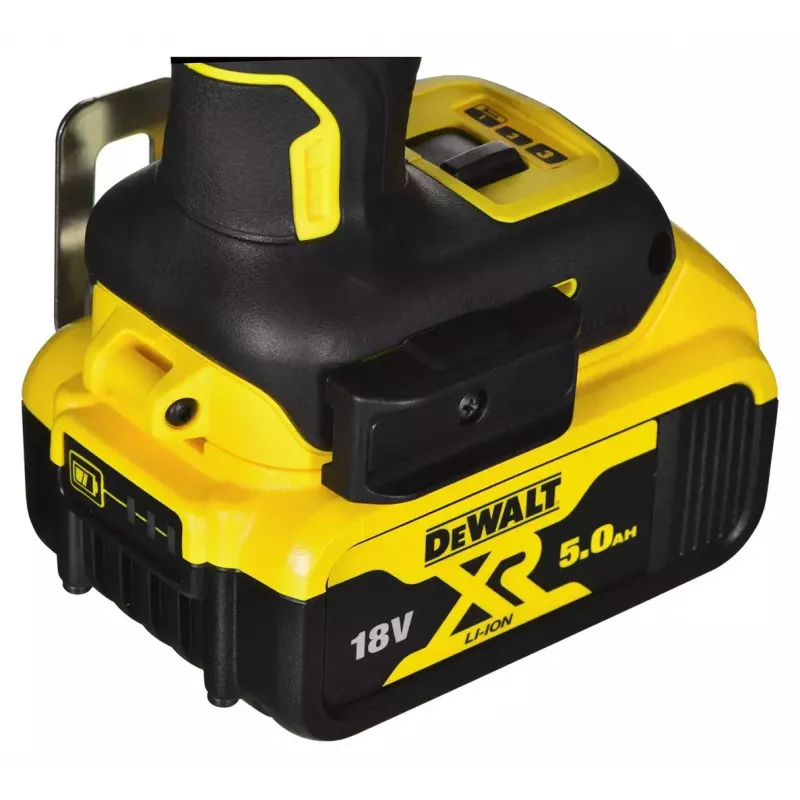 Conjunto de ferramentas combinadas a bateria DeWalt DCK266P2T — 18V, 2 baterias de 5.0Ah, aparafusadora de impacto e aparafusadora de impacto com percussão, carregador, mala