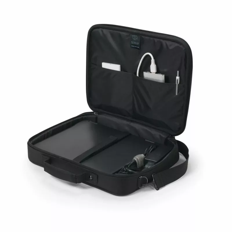 Mala para portátil DICOTA Eco Multi Base - 14-15.6in - preto / 300d Rpet poliéster