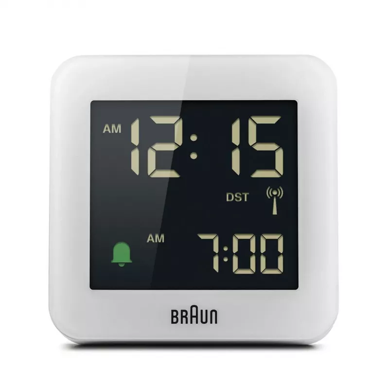 Despertador digital Braun BC09-DCF branco
