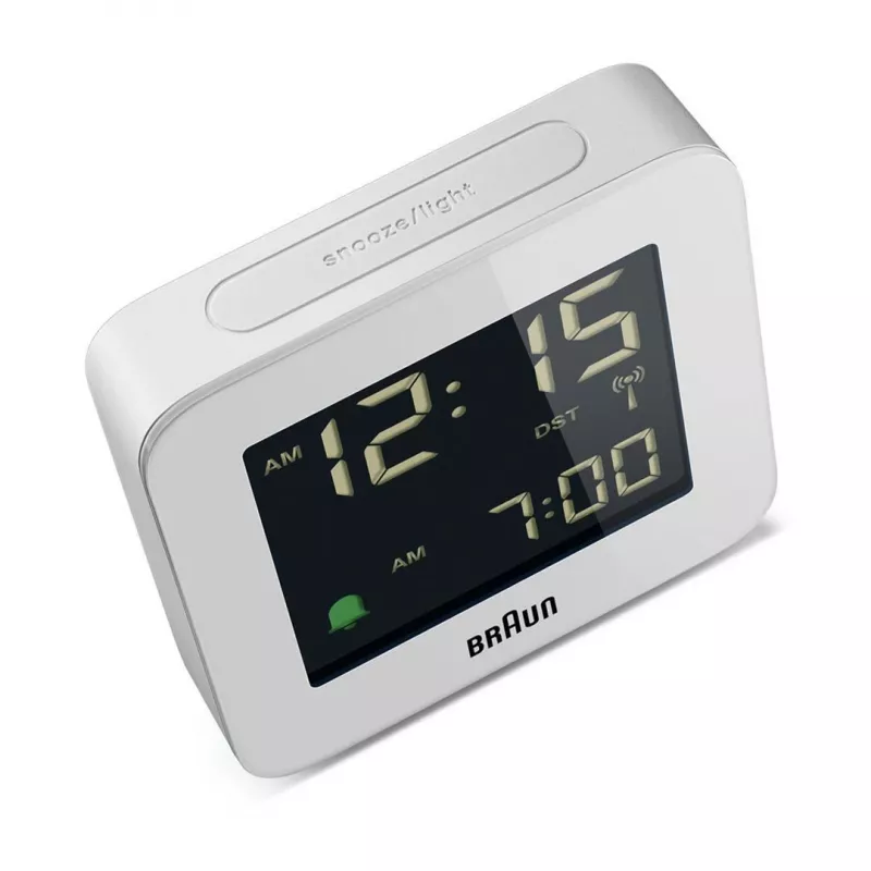 Despertador digital Braun BC09-DCF branco