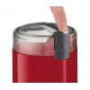 Moinho de café com lâminas Bosch TSM6A014R, capacidade 75 g, 180 W, lâminas de aço inoxidável, vermelho