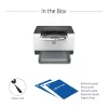 Impressora HP LaserJet M209dw, laser, 600 x 600 DPI, A4, 29 ppm, impressão frente e verso, branca