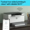 Impressora HP LaserJet M209dw, laser, 600 x 600 DPI, A4, 29 ppm, impressão frente e verso, branca