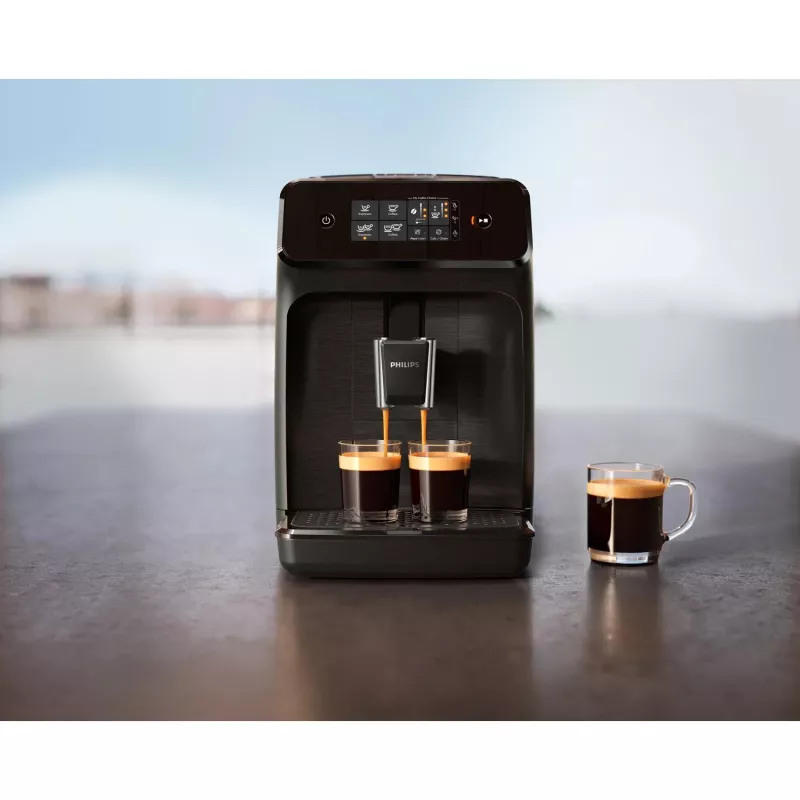 Máquina de café expresso Philips EP1200/00 – automática, depósito de água 1,8 l, 15 bar, moinho cerâmico, depósito de grãos 275 g