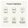 Micro-ondas LG MH6535GIS preto combinado sobre o fogão 25 l 1000 W