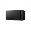 Micro-ondas LG MH6535GIS preto combinado sobre o fogão 25 l 1000 W