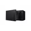 Micro-ondas LG MH6535GIS preto combinado sobre o fogão 25 l 1000 W
