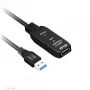 Cabo repetidor ativo CLUB3D USB 3.2 Gen1 5m/ 16.4 ft M/F 28AWG