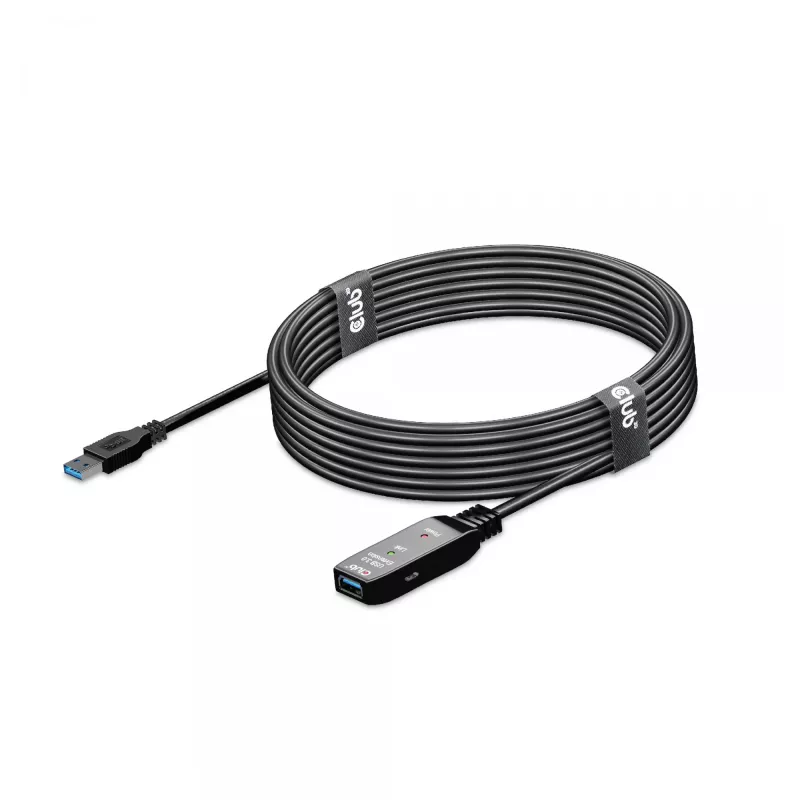 Cabo repetidor ativo CLUB3D USB 3.2 Gen1 5m/ 16.4 ft M/F 28AWG