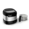 Fritadeira individual Tefal Uno FF215D 1,8 L aparelho de bancada 1600 W fritadeira preta, aço inoxidável