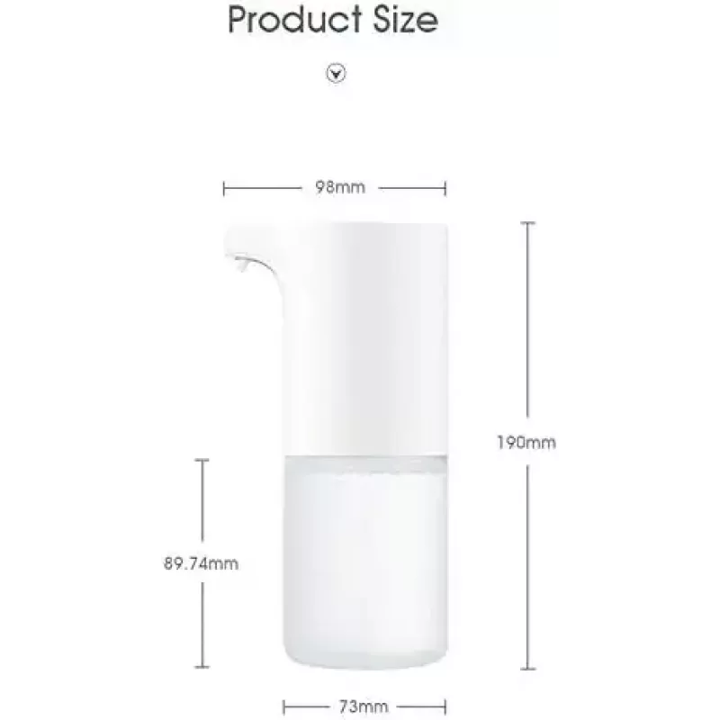 Dispensador de sabão em espuma automático Xiaomi Mi branco (saboneteira deve ser adquirida separadamente)